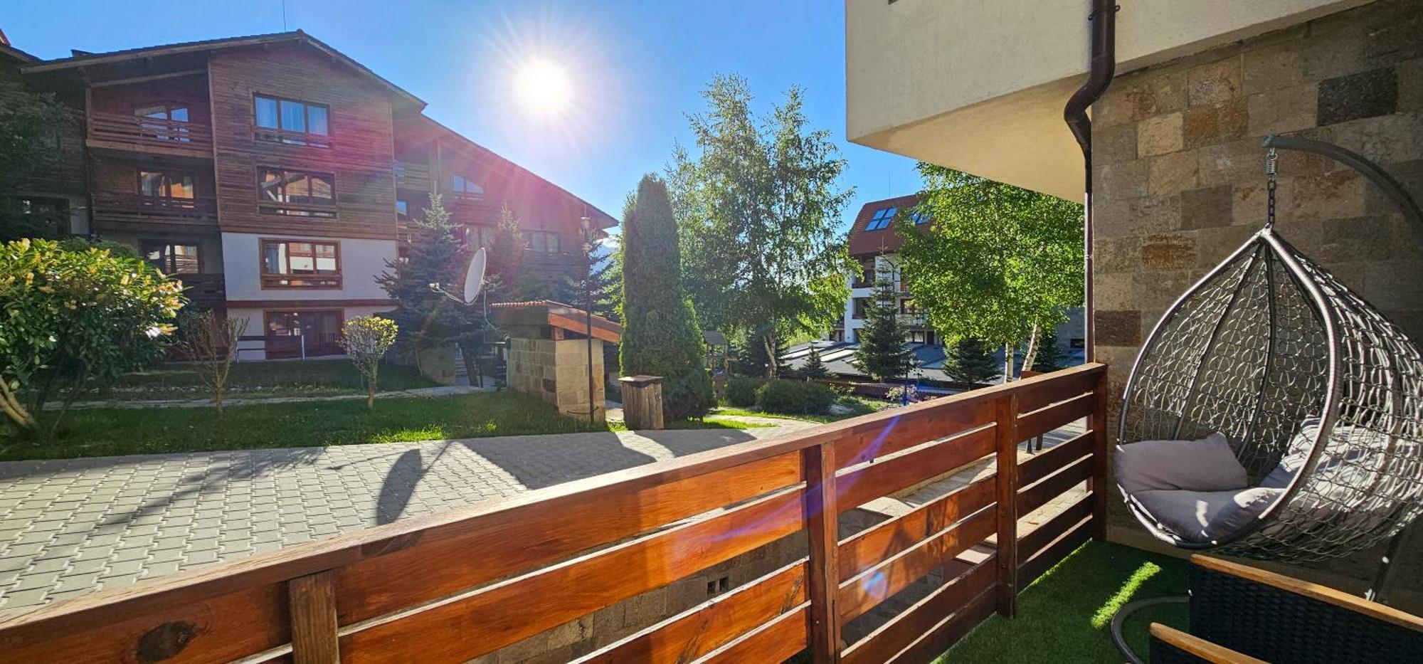 Apartmanica Double Room Apartment 101-12, Big Terrace, St Ivan Rilski 4 Star Spa Resort, Bansko Exterior foto